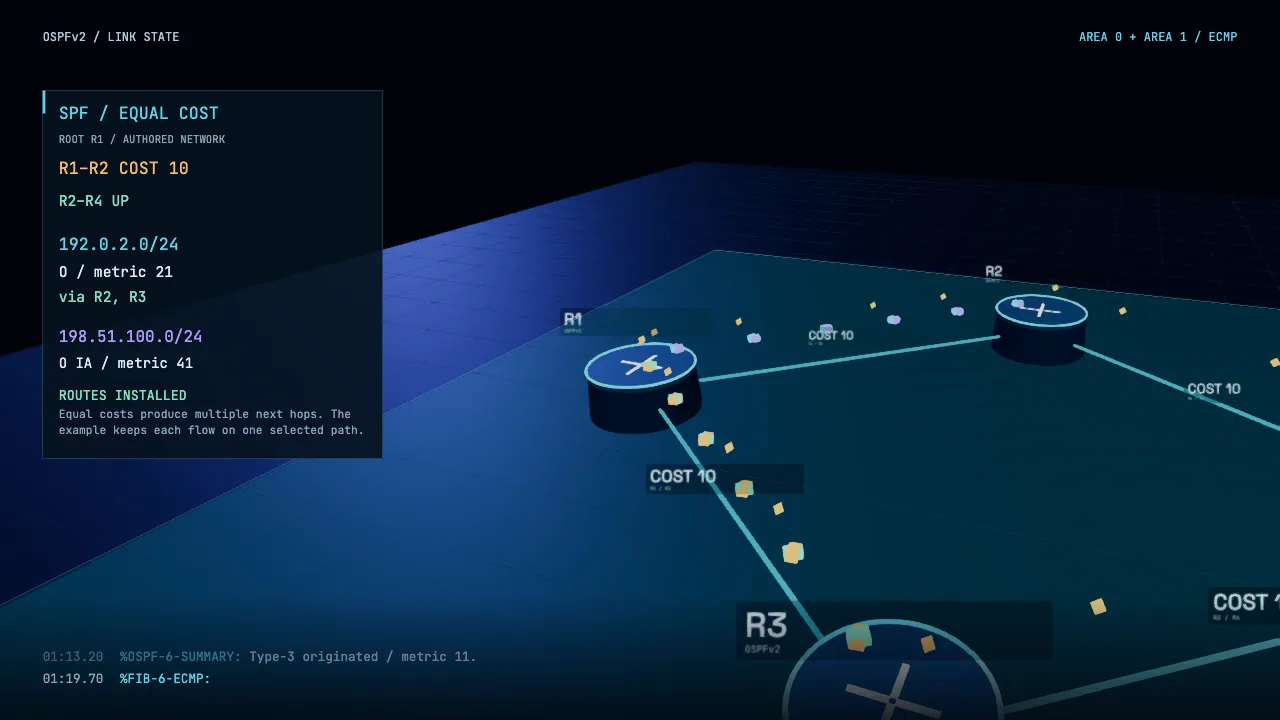 Standbild aus dem Video OSPF Neighbors